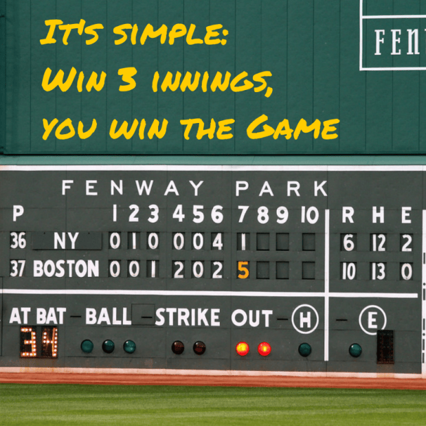 Win 3 Innings, Win the Game
